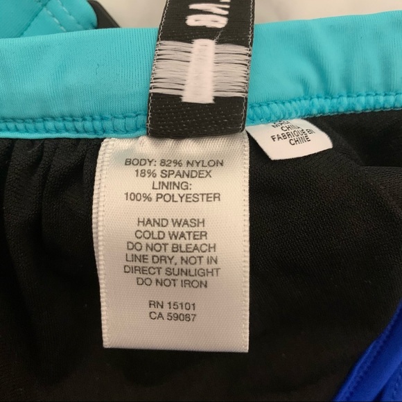 Design Lab Black Colourblock Bikini Swim Top - Picture 3 of 3